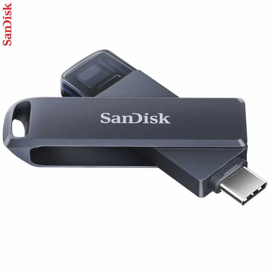 SanDisk iXpand Phone Drive USB Type-C Metallic Sky 128 GB