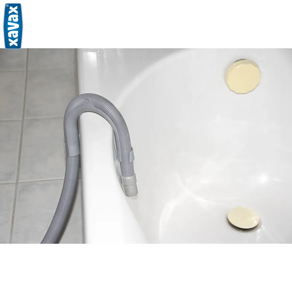 Xavax odtoková hadica pre pračku, umývačku, flexibilná, 4 m, balená v PE vrecku  
