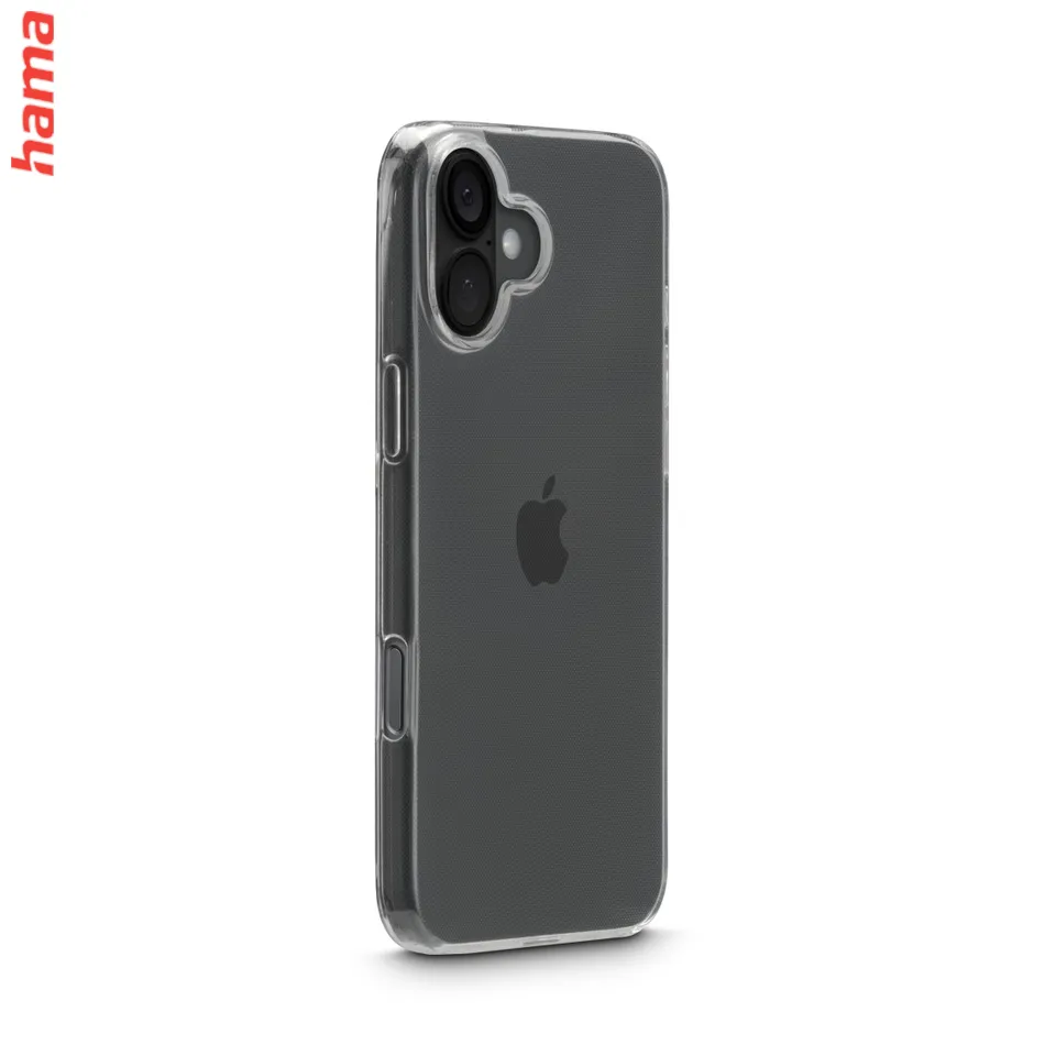 Hama Always Clear, kryt pre Apple iPhone 16 Plus, vždy priehľadný, nezažltne  