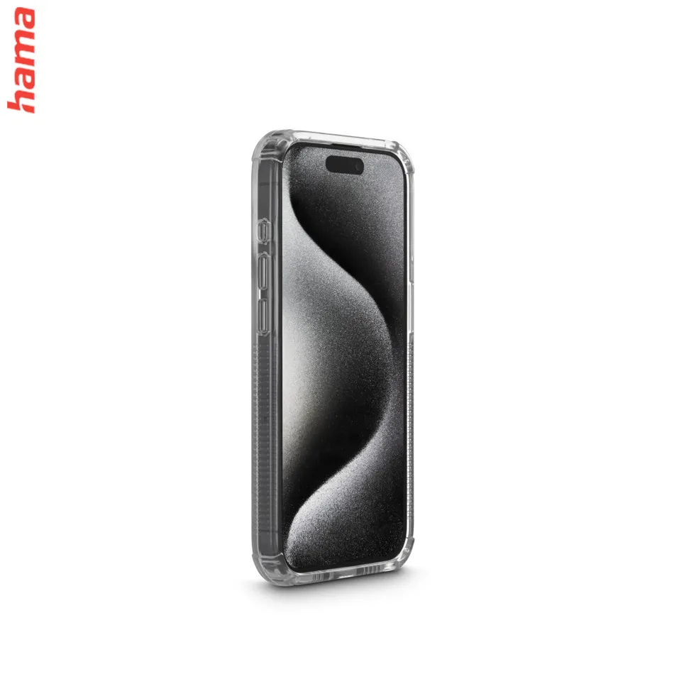 Hama Extreme Protect MagCase, kryt pre Apple iPhone 15 Pro Max, magnetický, materiál D3O®, nezažltne  
