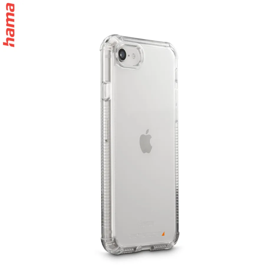 Hama Extreme Protect, priehľadný kryt s D3O® pre iPhone 7/8/SE 2020/SE 2022  