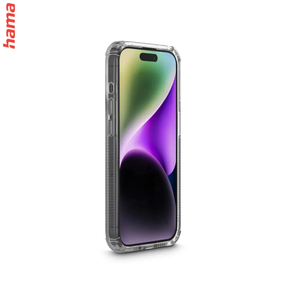 Hama Extreme Protect, priehľadný kryt s D3O® pre iPhone 14 Plus  