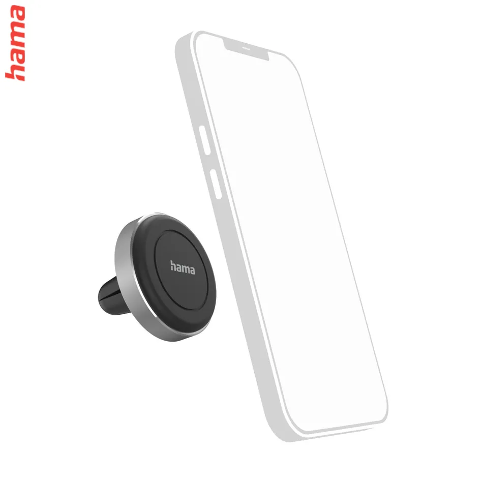 Hama Magnet, magnetický držiak mobilu do auta na vetraciu mriežku  