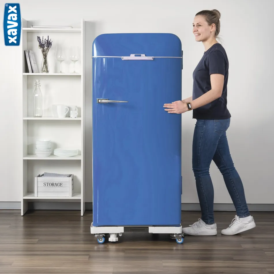 Xavax mobilný podstavec pre spotrebiče/nábytok/ťažké predmety, 4 kolieska, 50x50-70x70 cm, do 150 kg  