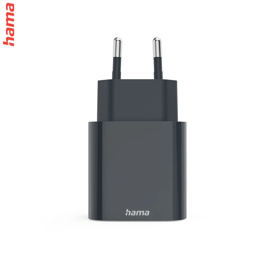 Hama Rýchla USB Nabíjačka USB-C + USB-A, PD/QC, 20 W, Ecosential  