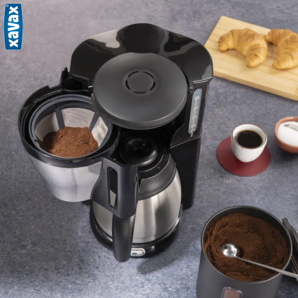 Xavax Barista Permanentný Filter do Kávovaru, Veľkosť 4, Čierny  