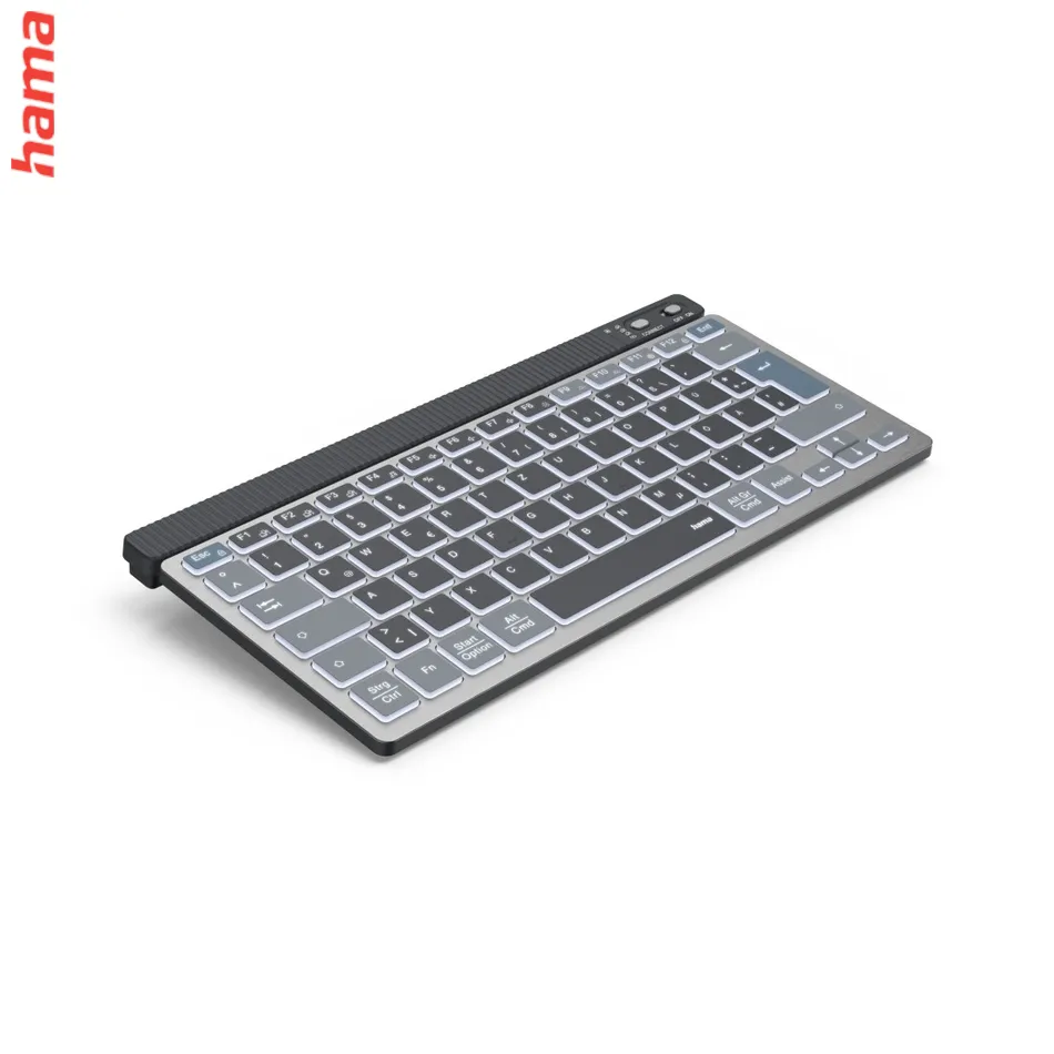 Hama bezdrôtová Multi Device klávesnica WK-700, extra kompaktná, nabíjacia
