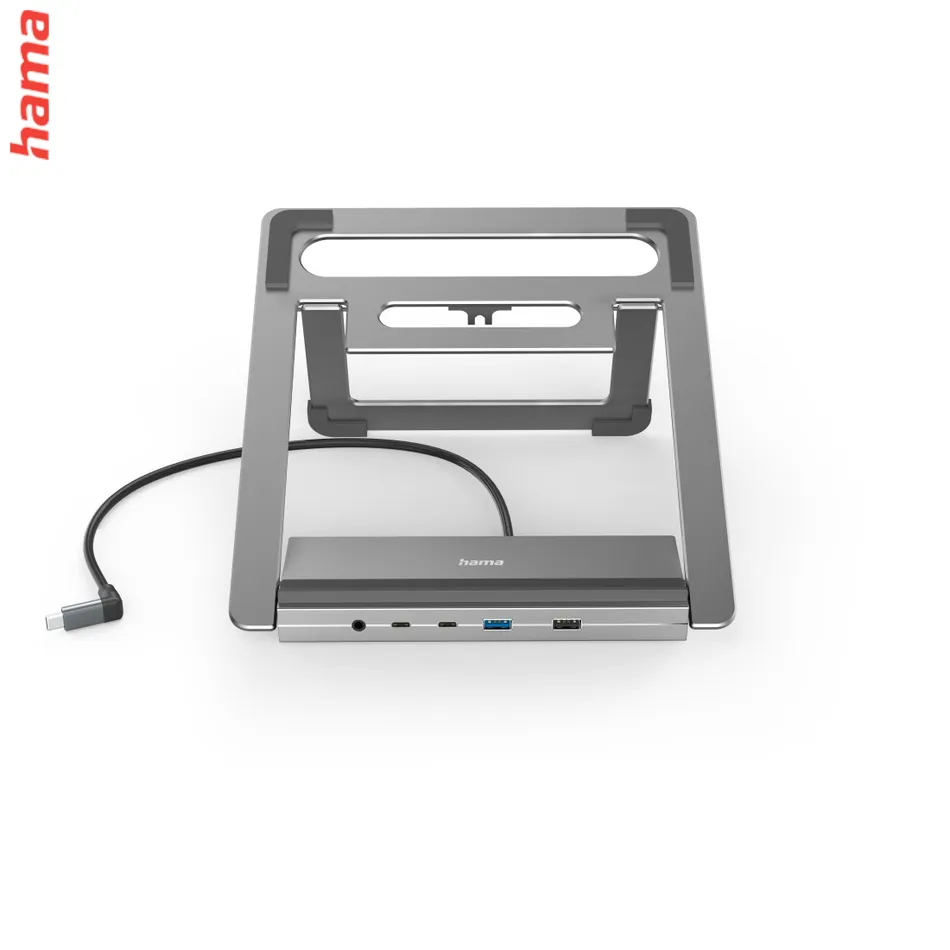 Hama USB-C dokovacia stanica a stojan pre notebook Connect2Office Stand, 12 portov