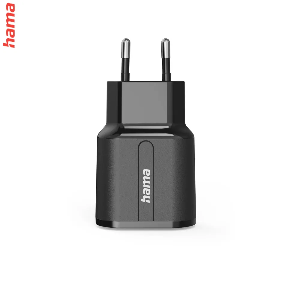 Hama USB nabíjačka, 2x USB-A, 12 W/2,4 A