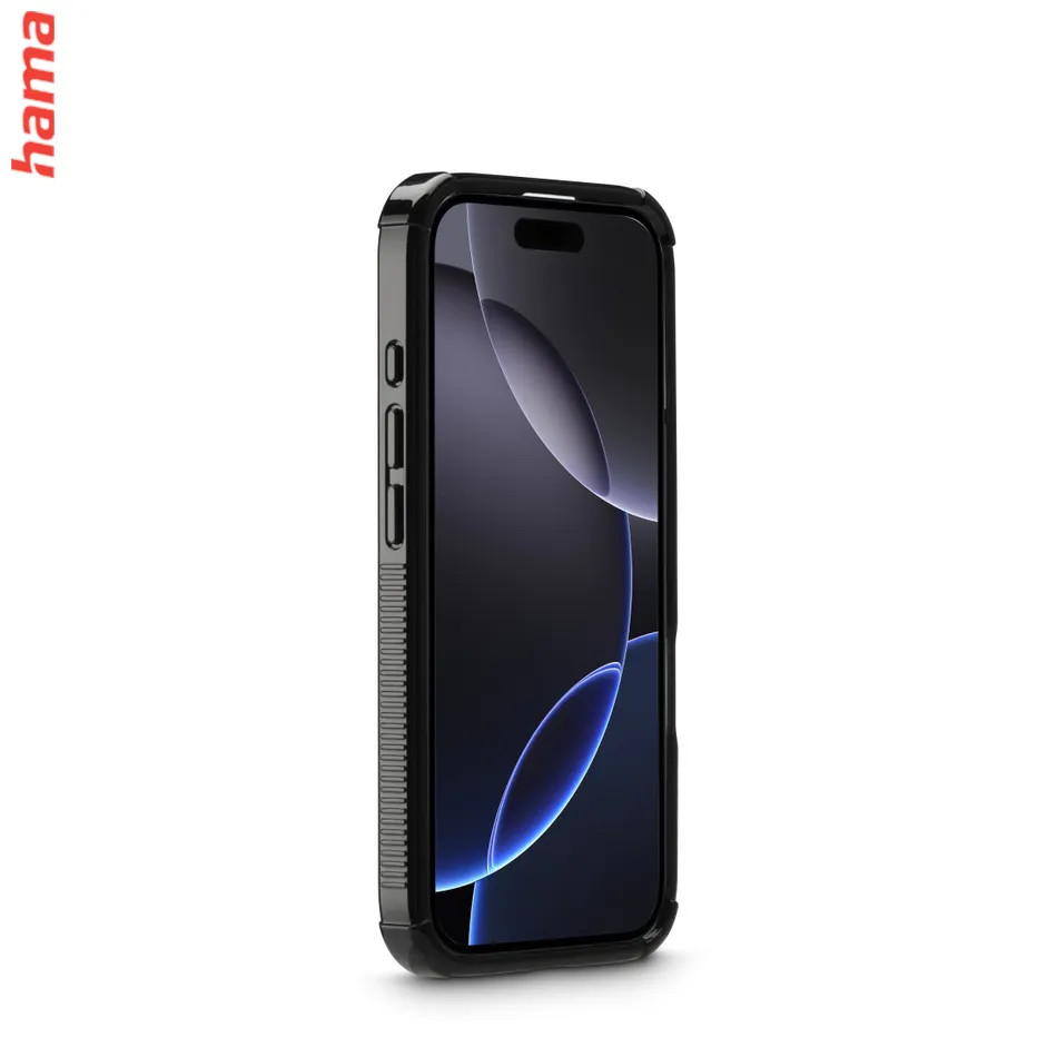 Hama Extreme Protect, kryt pre Apple iPhone 16, magnetický, D3O®, čierny