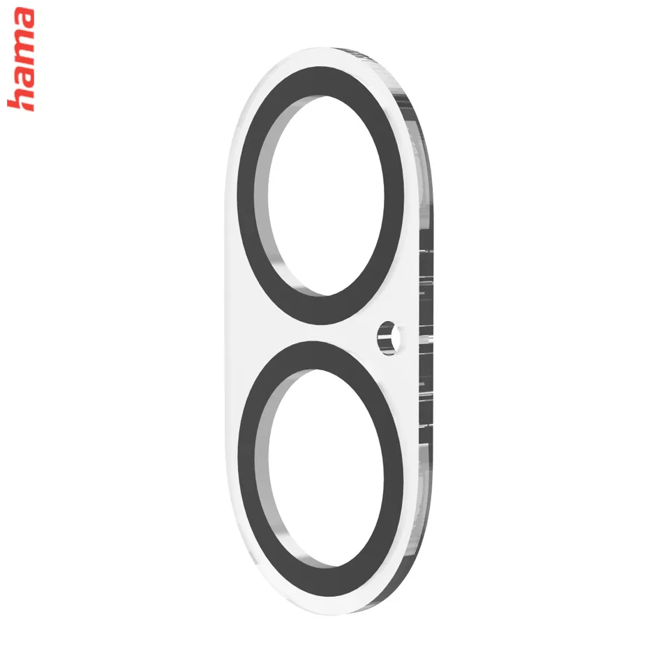 Hama Cam Protect, ochranné sklo fotoaparátu pre Apple iPhone 16/16 Plus, priehľadné
