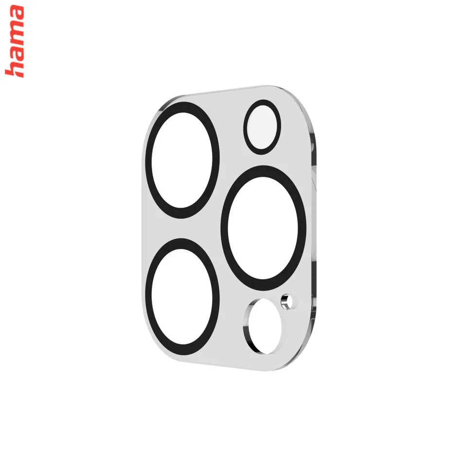 Hama Cam Protect, ochranné sklo fotoaparátu pre Apple iPhone 16/16 Plus, priehľadné