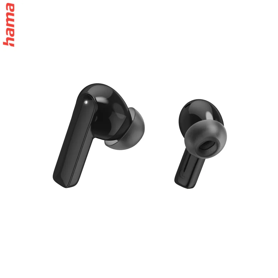 Hama Bluetooth slúchadlá Passion Clear II, štuple, ANC/ENC, aplikácia, čierne