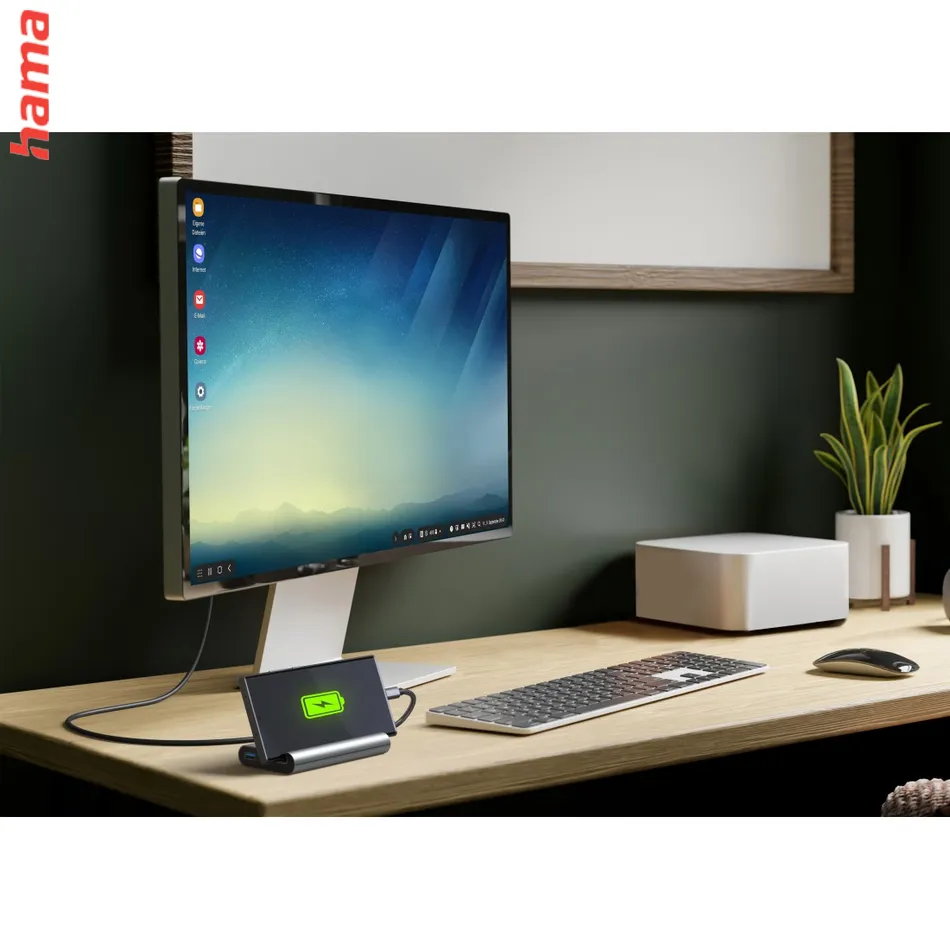 Hama USB-C hub Connect2Mobile V2, multiport, 7 portov