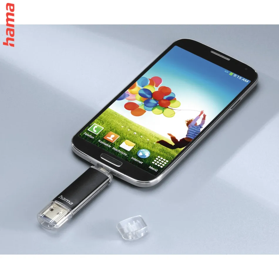 Hama flashPen Laeta Twin, USB 3.0, 256 GB, 40 MB/s, čierny