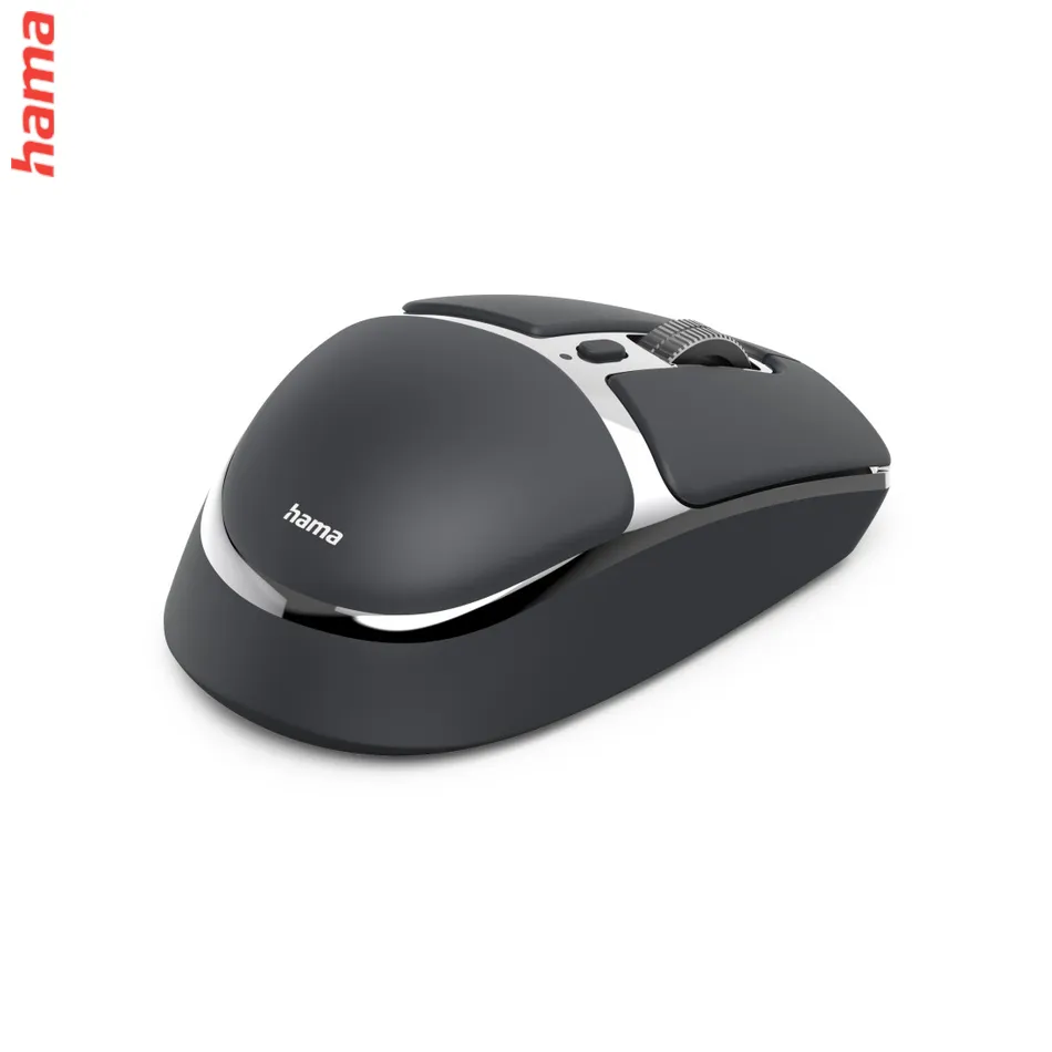 Hama bezdrôtová Multi Device myš WM-800, nabíjacia, tichá, šedá