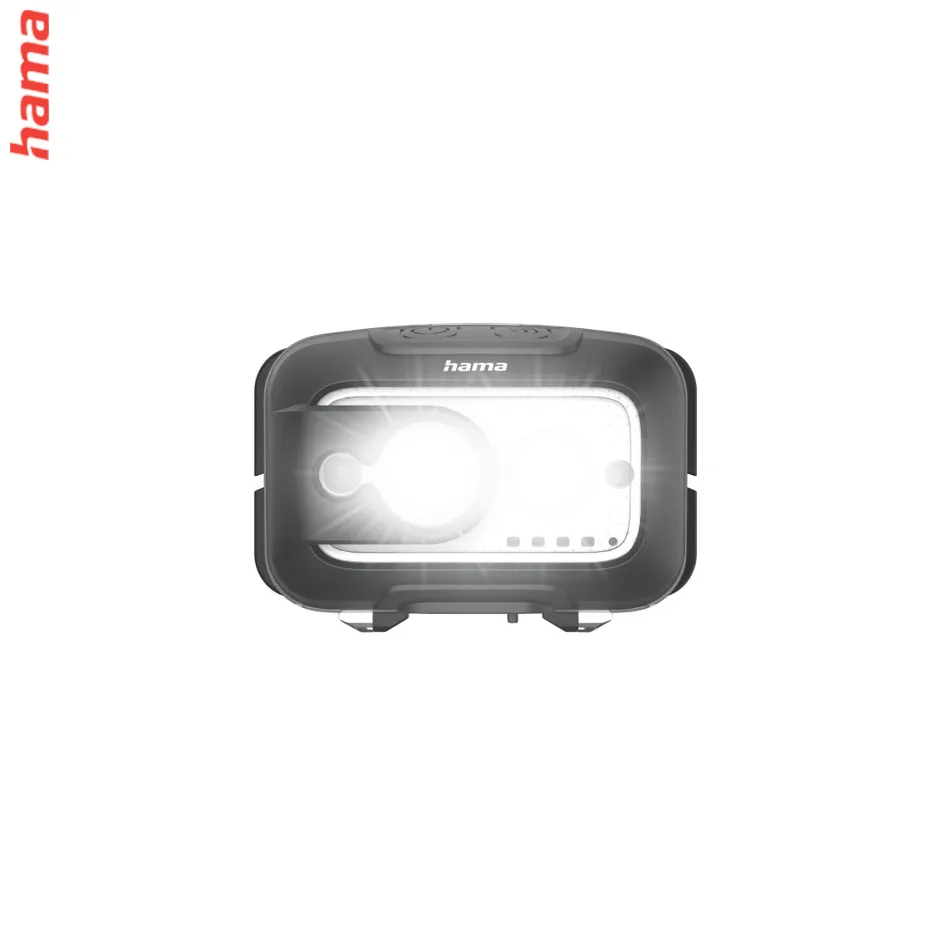 Hama HL500-C, LED čelovka, nabíjateľná, svietivosť 500 lm, dosvit 110 m, IP44