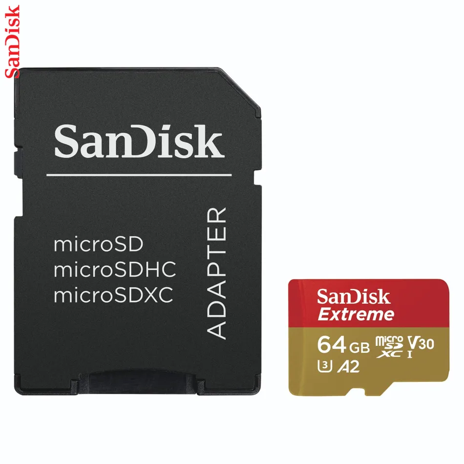 SanDisk microSDXC 64 GB prenosová rýchlosť 170 MB/s + Adapter