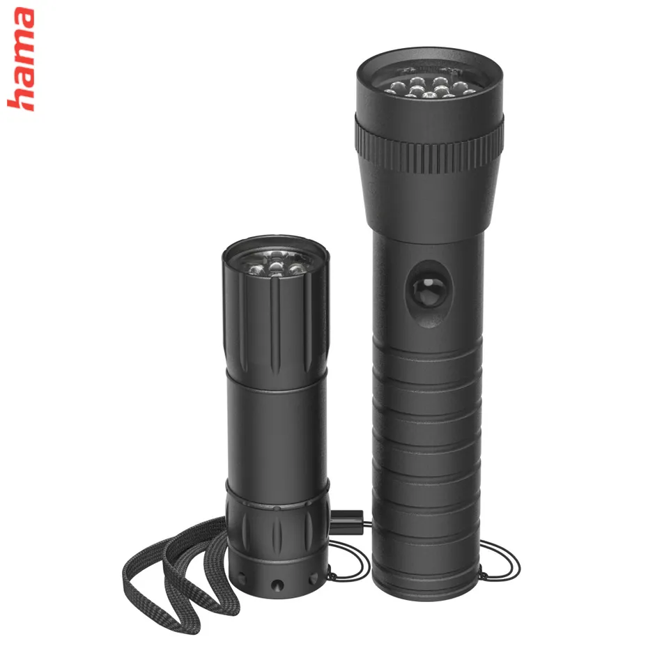 Hama FL-DUO set LED bateriek hliník 25 lm 60 lm vrátane batérií