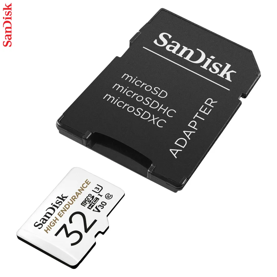 SanDisk microSDHC High Endurance Video 32 GB C 10 U3 V30, adaptér