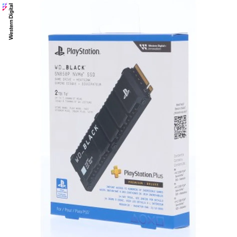 WD BLACK SN850P HEATSINK PCIe 2 TB M2