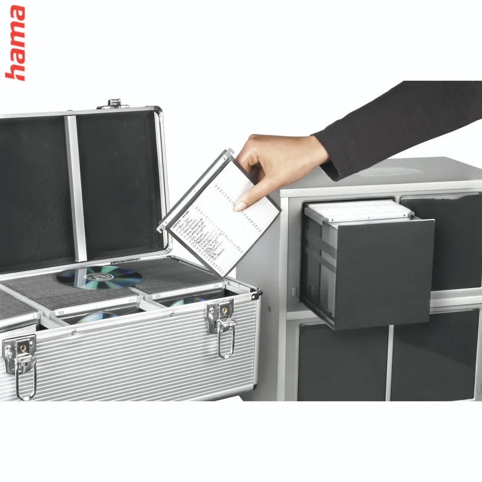 Hama ochranné obaly Double, pre 2 CD/DVD, biele, balenie 50 ks (cena za balenie)