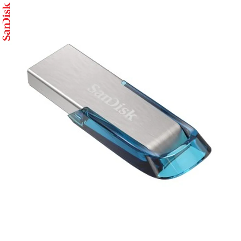 SanDisk Ultra Flair™ USB 3.0 64 GB, tropická modrá