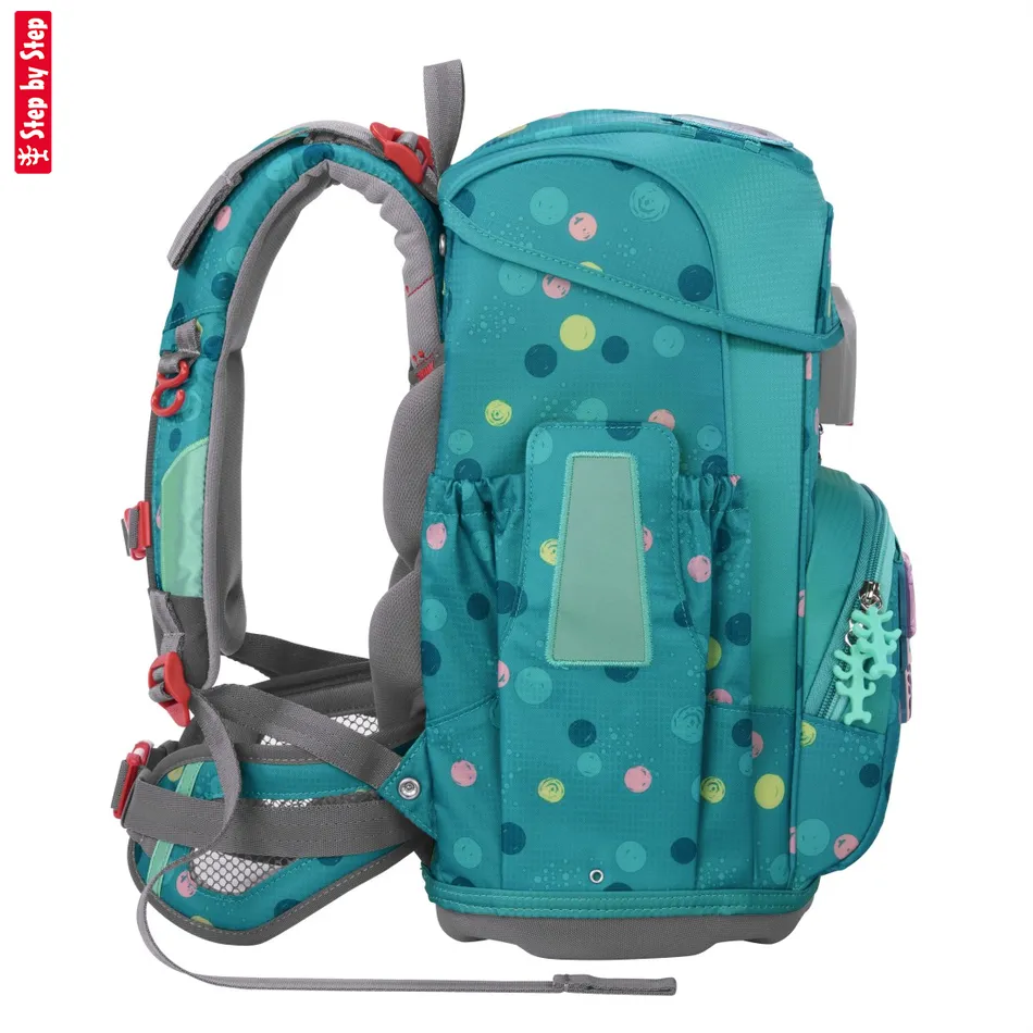 Školská aktovka Step by Step CLOUD, Turtle Josie - 5-dielny set, AGR certifikát