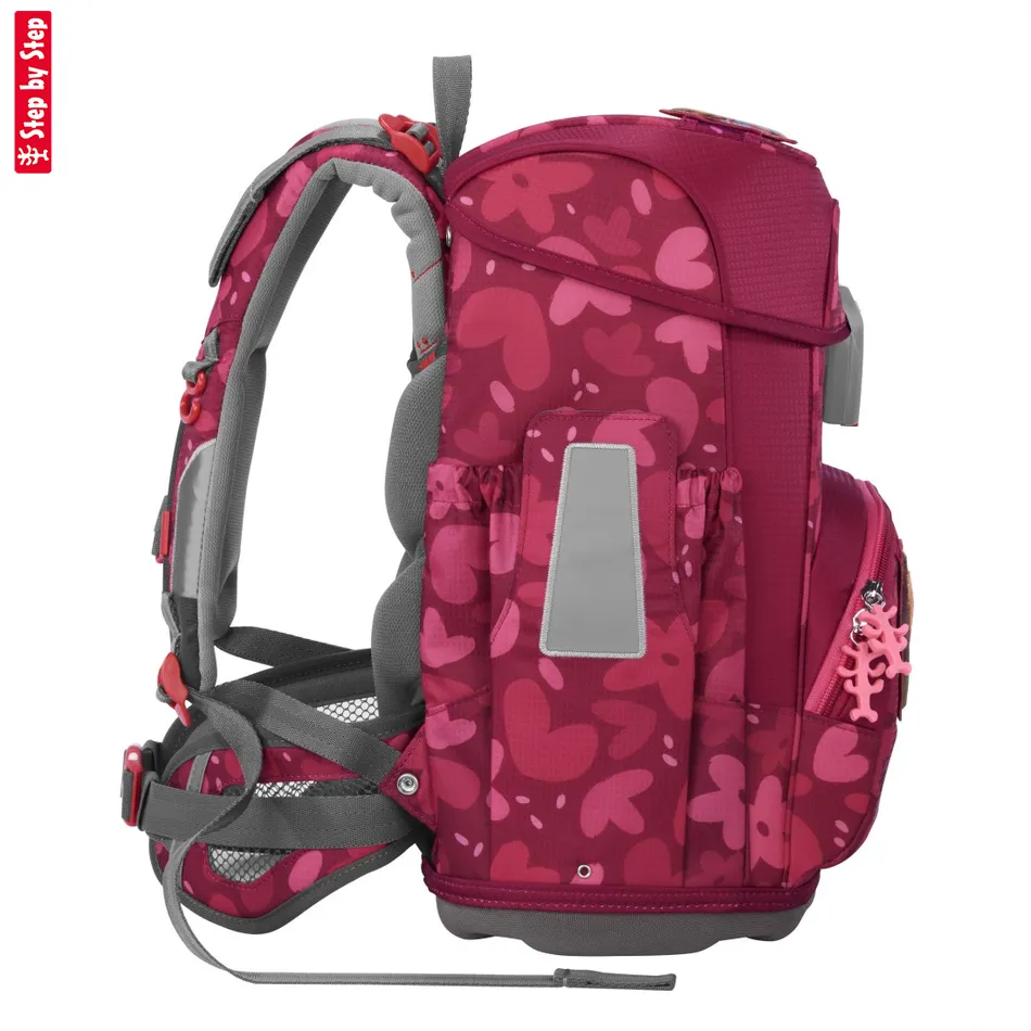 Školská aktovka Step by Step CLOUD, Wild Horse Nora - 5-dielny set, AGR certifikát