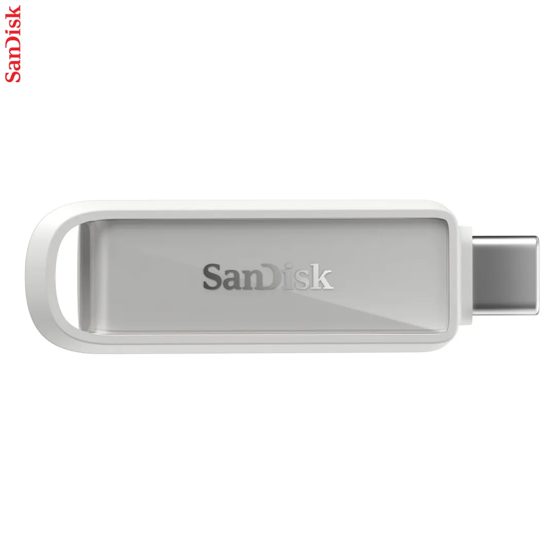 SanDisk Phone Drive 256 GB, USB-C Arctic White