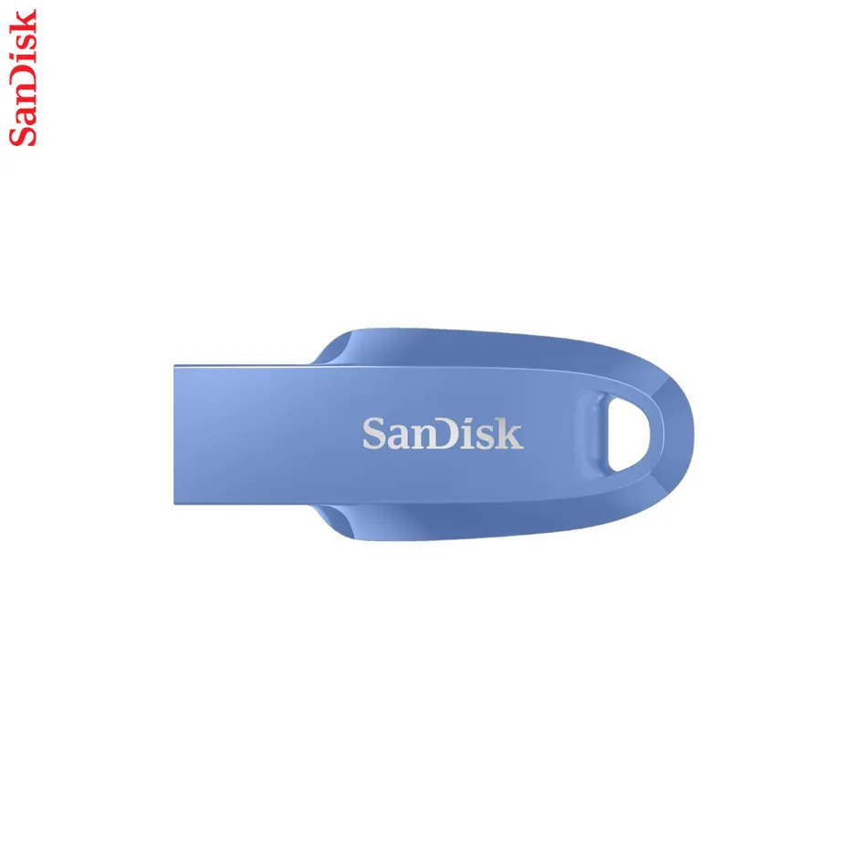 SanDisk Ultra Curve Flash Drive, 32 GB, USB 3.2, modrá