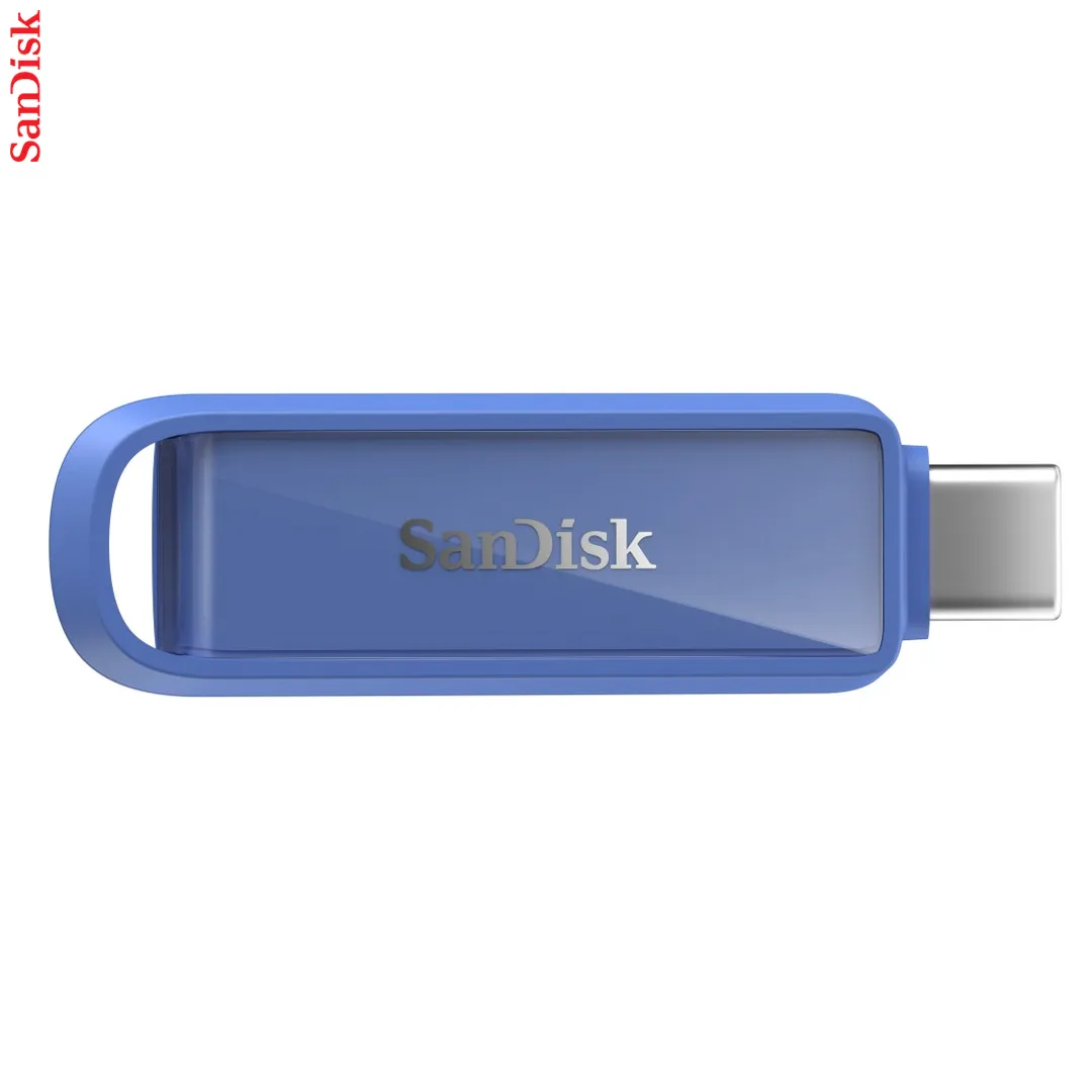 Vysokokapacitný USB-C flash disk SanDisk Phone Drive 256 GB, Maritime Blue
