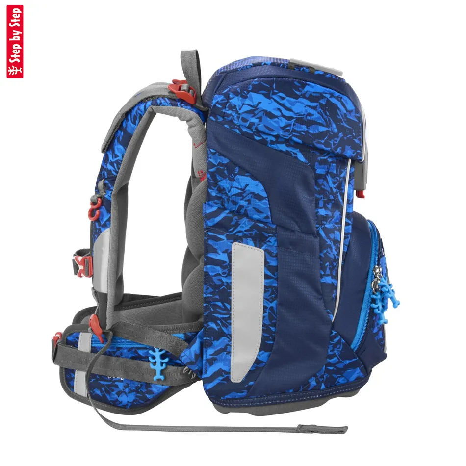 Školská aktovka Step by Step FIT, Manta Rio - 5-dielny set, AGR certifikát