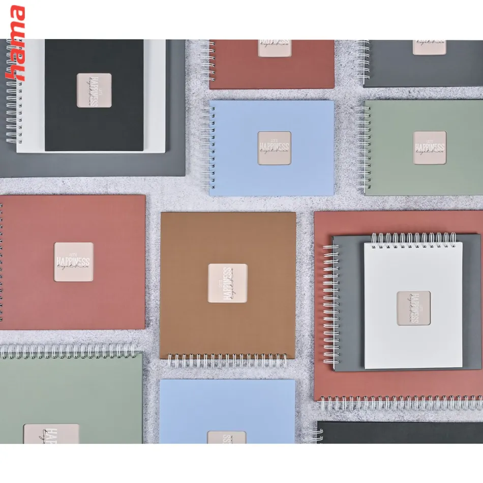 Fotoalbum špirálový FINE ART 28x24 cm, 100 foto, biela, biele listy