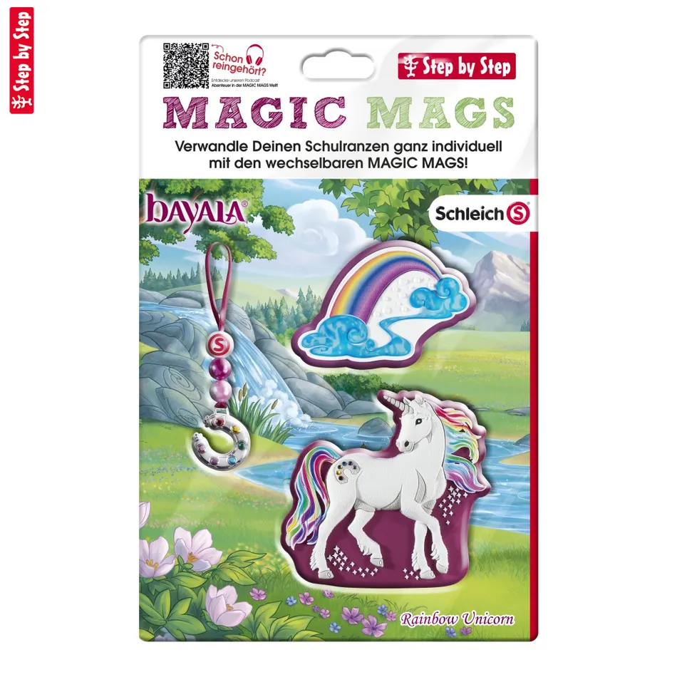 Doplnkový set obrázkov MAGIC MAGS schleich, bayala, Rainbow Unicorn