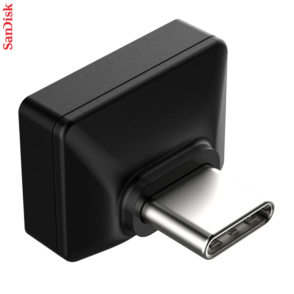 SanDisk Extreme Fit USB-C Flash Drive USB 256 GB Flashdrives 400 MB/s, čierna
