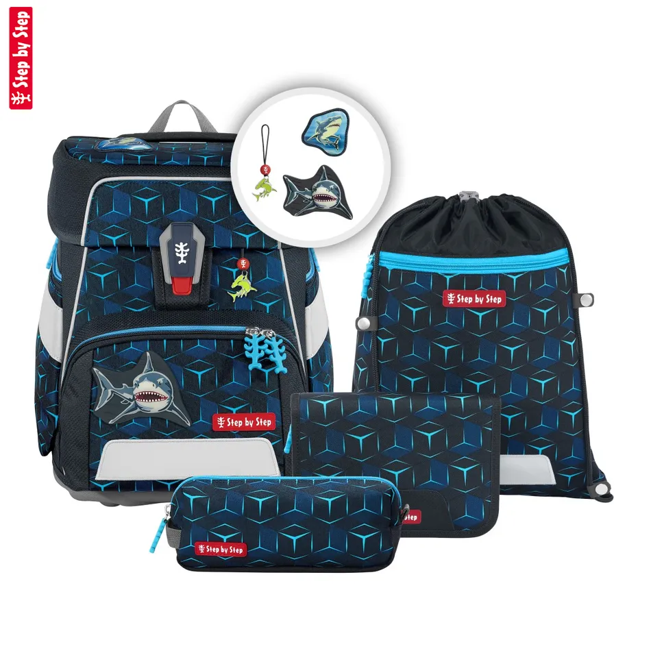 Step by Step školská taška CLOUD OCEAN Space Craft Spike – 5-dielny set s AGR certifikátom