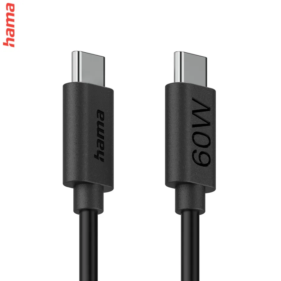Hama USB-C 2.0 kábel, 1,2 m, Ecosential