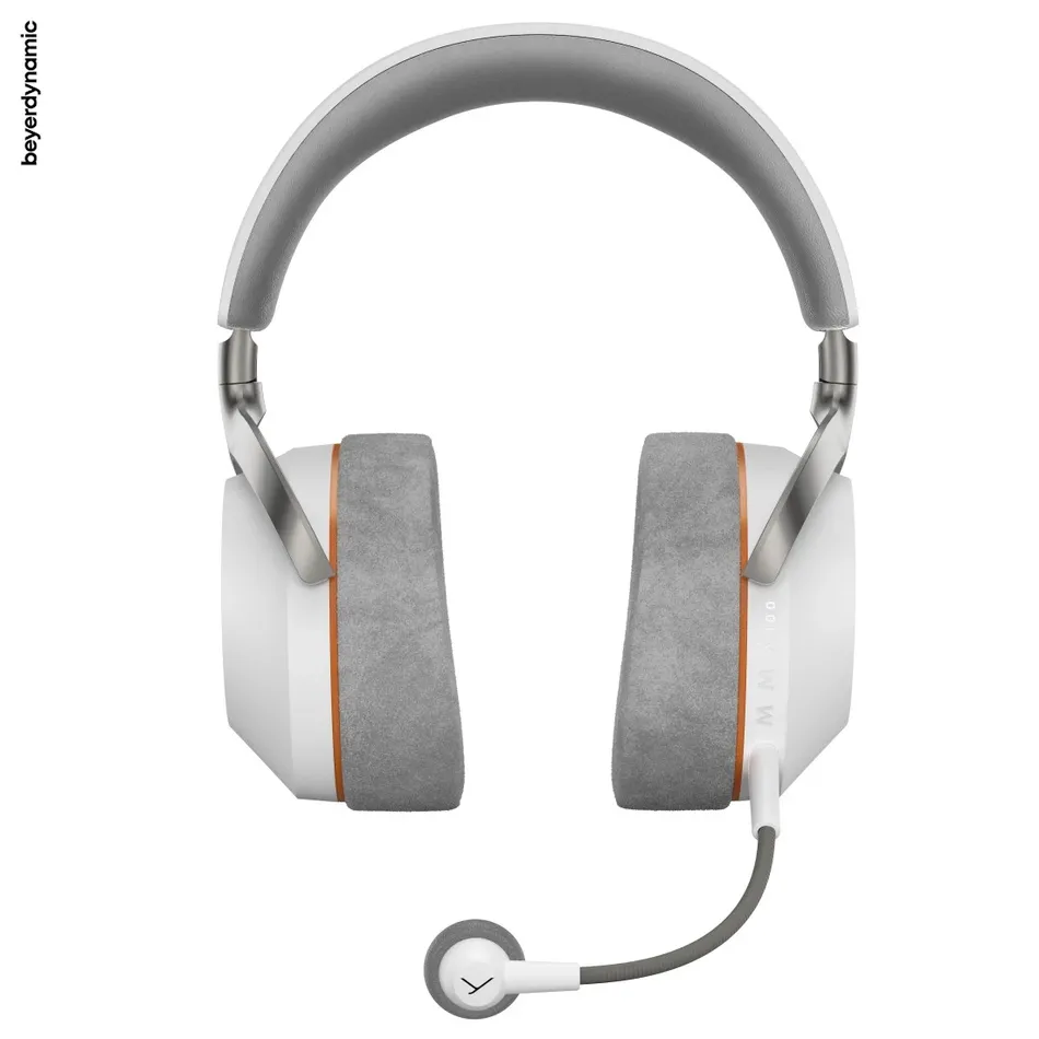 beyerdynamic slúchadlá MMX 100 Wireless bezdrôtový herný headset, USB/Bluetooth, biely