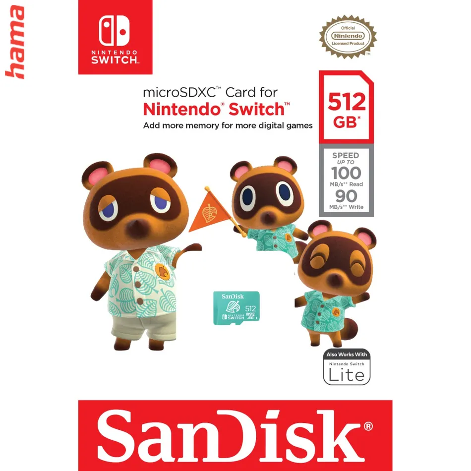 SanDisk pamäťová karta Nintendo Switch microSDXC 512 GB