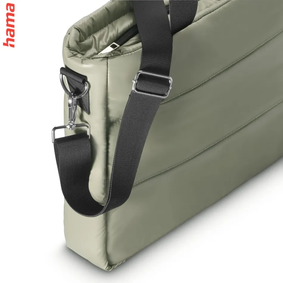 Hama taška na notebook Quilt, shopper, do 17,3 palca (44 cm), šalviová