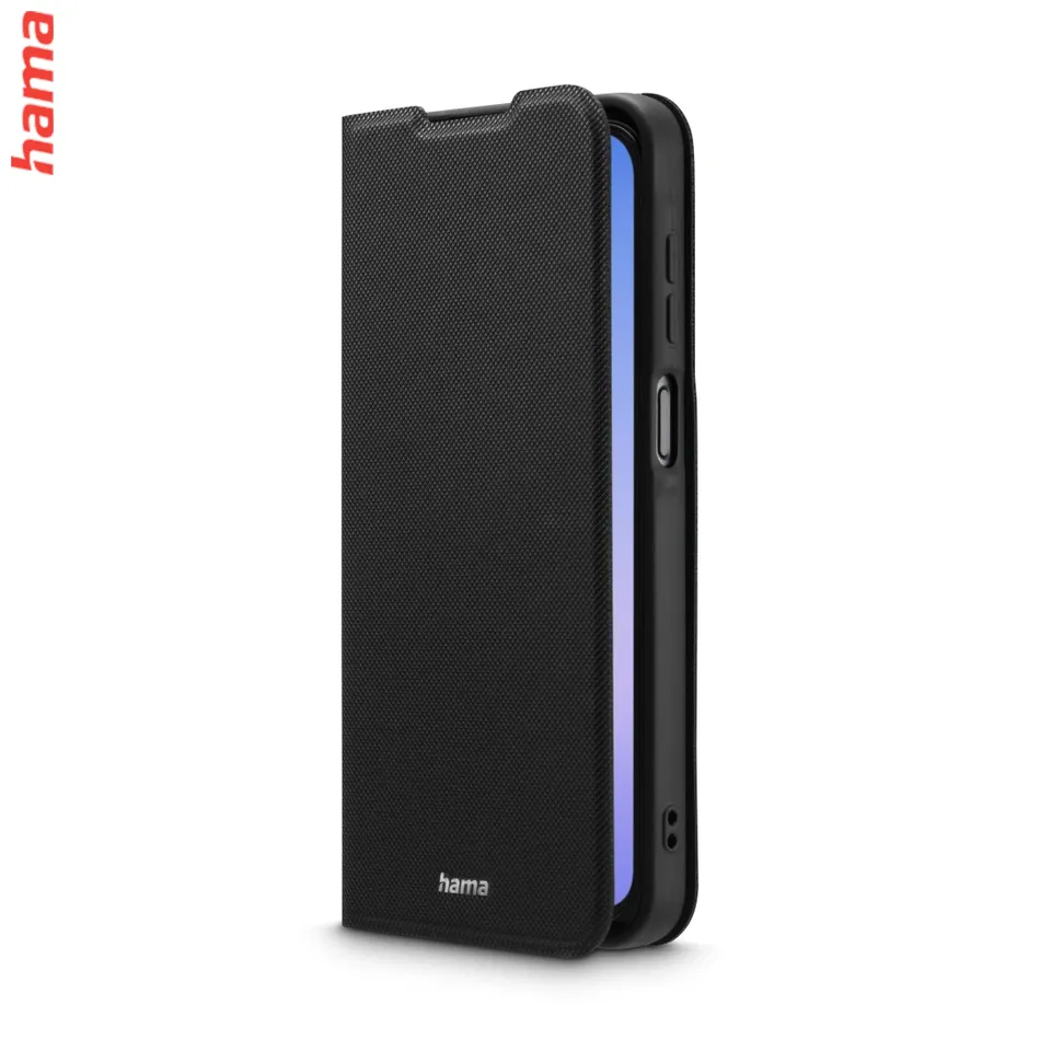 Hama knižkový obal na mobil Samsung A17, A17 5G a A18, Daily Protect, čierny