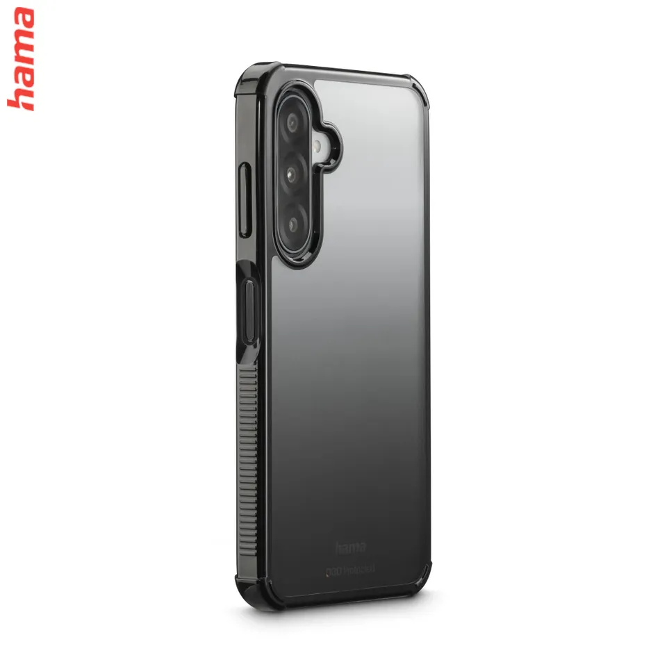 Hama čierny obal na Samsung A17, A17 5G a A18, Extreme Protect, D3O