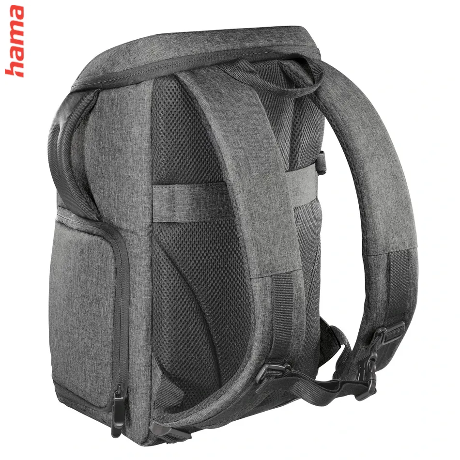 Hama šedý fotobatoh Terra 140 na fotoaparát a tablet, 13 l