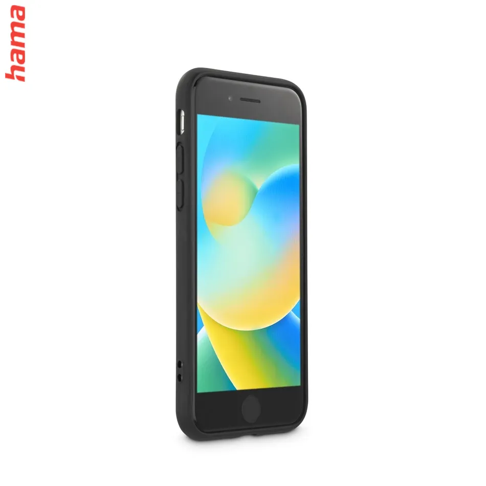 Hama čierny obal na iPhone 7, 8, SE 2020 a SE 2022, Fantastic Feel