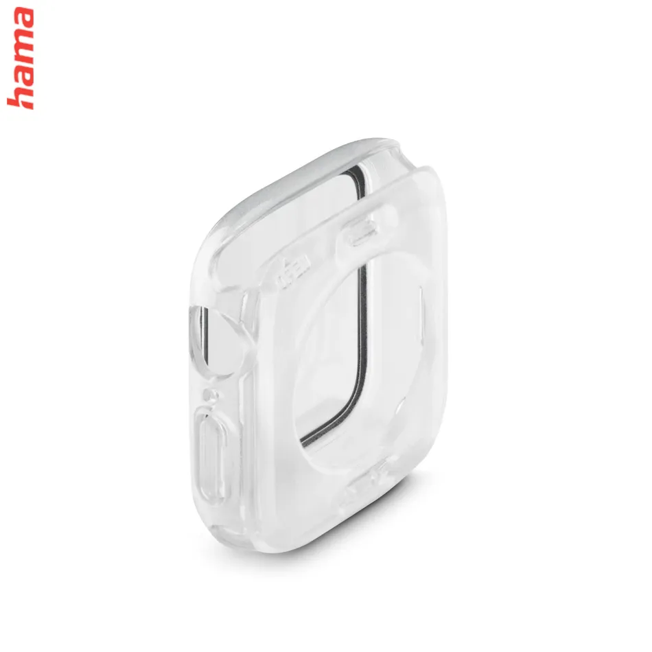 Hama ochranný kryt na Apple Watch 10, 46 mm, priehľadný