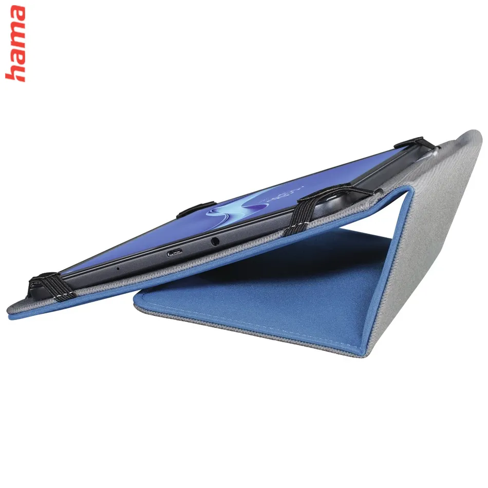 Hama obal na tablet Strap, pre tablety 24 - 28 cm (9,5 - 11 palcov), modrý