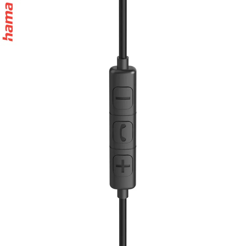 Hama slúchadlá cez hlavu Fun II, On-Ear, mikrofón, kábel 1,2 m, 3,5 mm, čierne