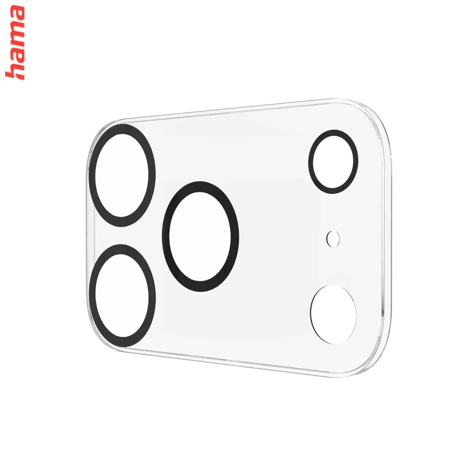 Hama ochrana kamery iPhone 17 Pro Cam Protect, tvrdené sklo