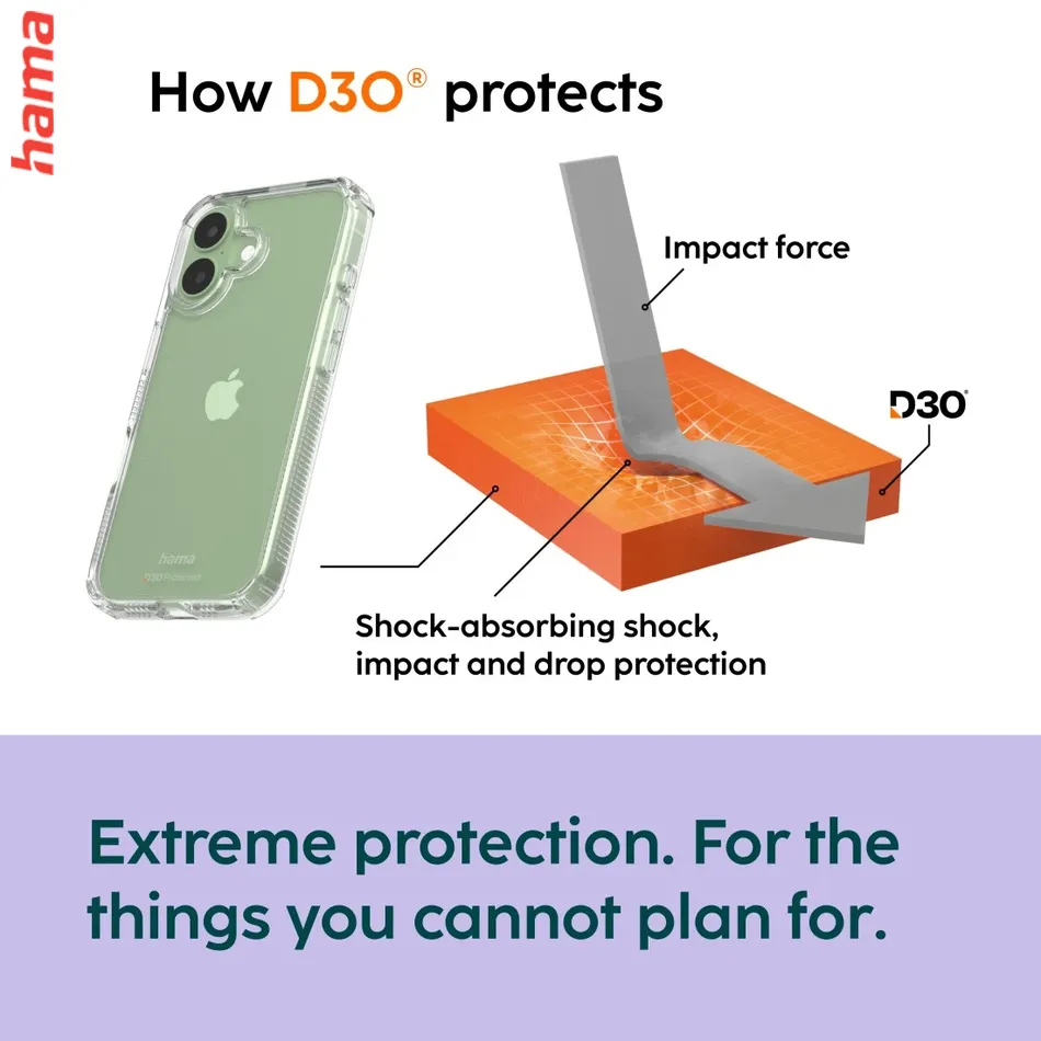 Hama Puzdro na mobil Extreme Protect pre iPhone 17, priehľadné